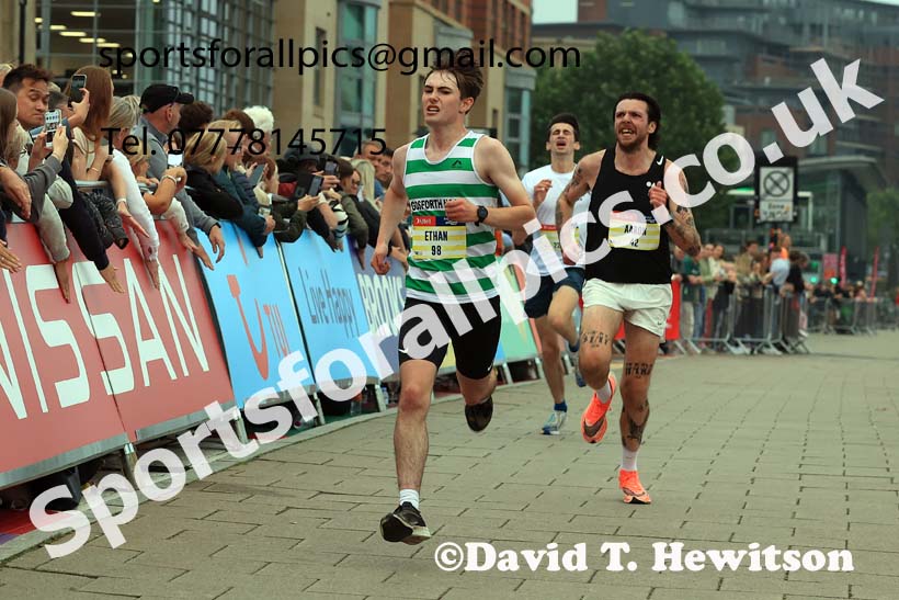 The AJ Bell Great North 5k., Newcastle/Gateshead Quayside.  Photo: David T. Hewitson/Sports for All Pics